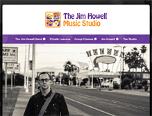 Tablet Screenshot of jimhowellmusic.com
